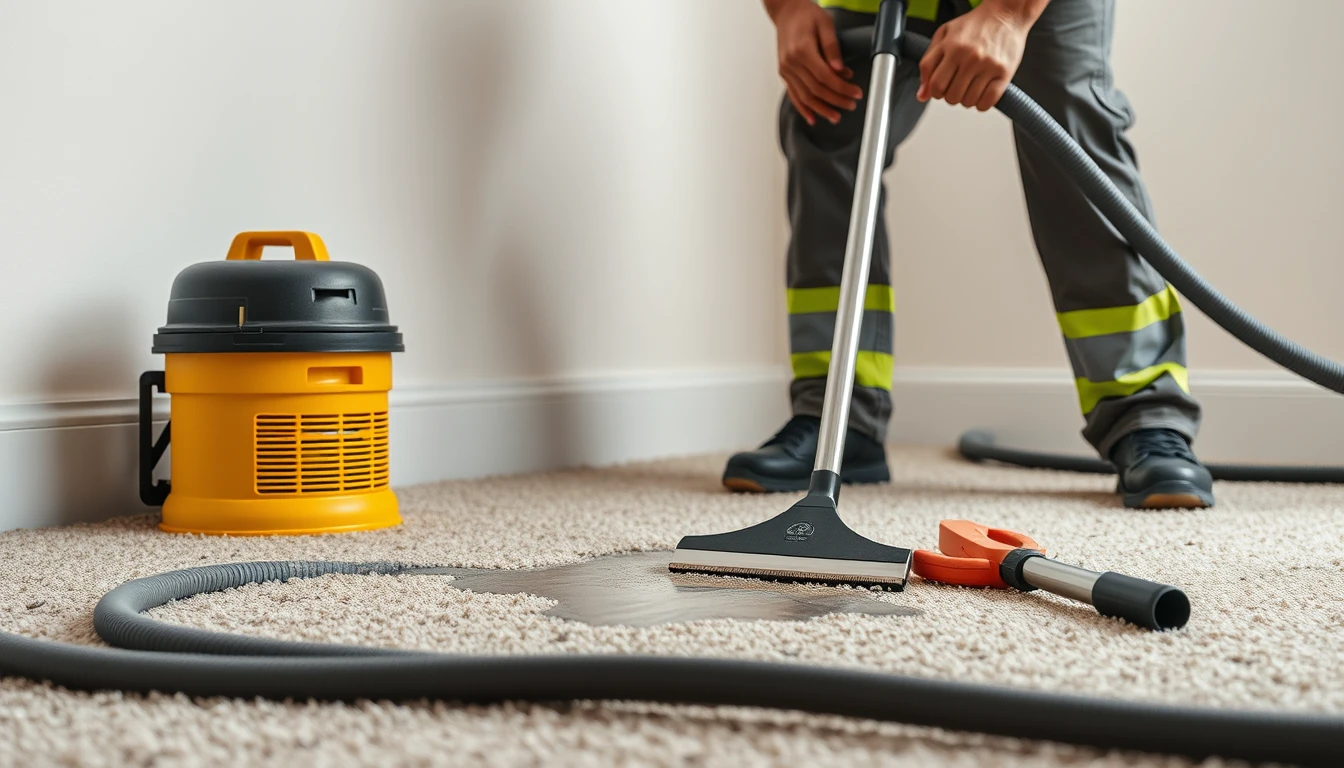 Carpet Water Damage Restoration