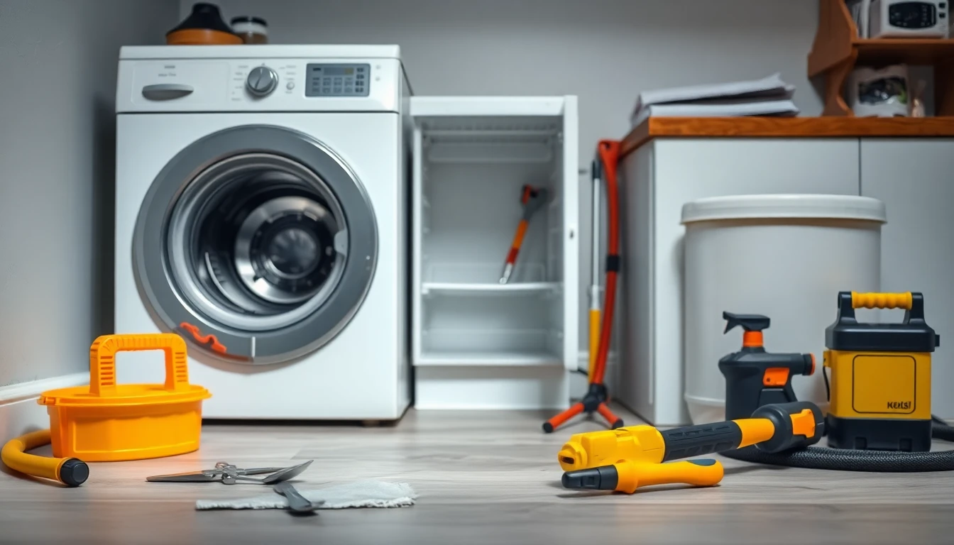 Appliance Leak Cleanup